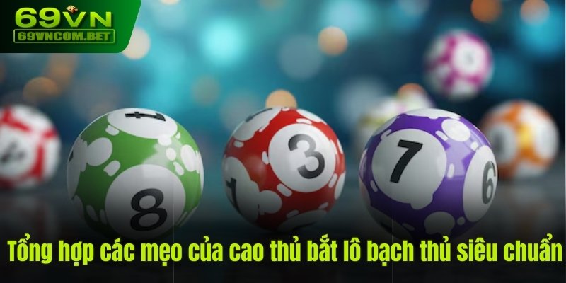 Tổng hợp các mẹo của cao thủ bắt lô bạch thủ siêu chuẩn